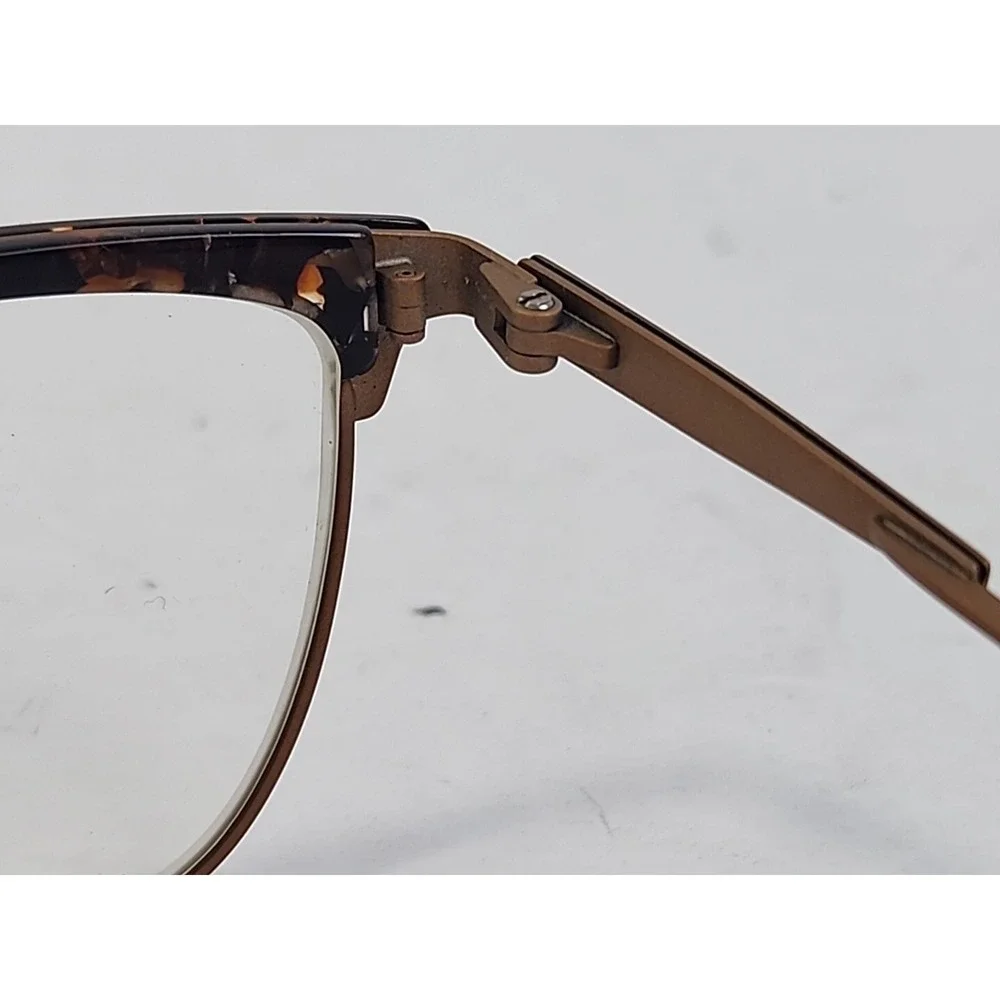 Morel 40105N Eye glasses Tortoise & Metal Full Rim Frames 54-18-140 Brown Bronze